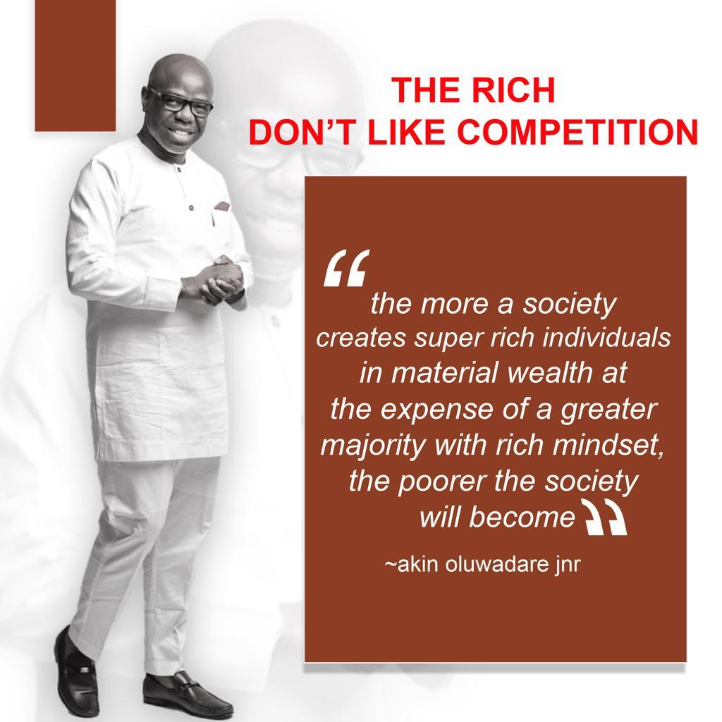 You are currently viewing THE RICH DON’T LIKE COMPETITION