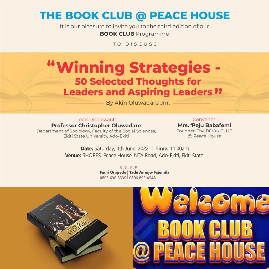 You are currently viewing THE BOOK CLUB @ PEACE HOUSE